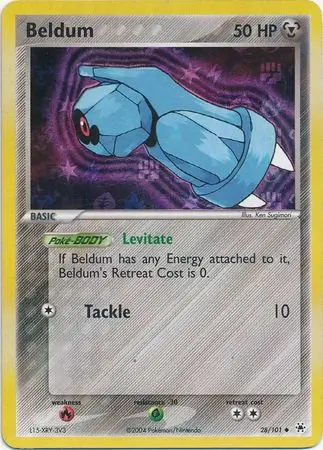 28/101 Beldum HL Uncommon Reverse Holo