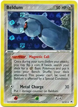 29/101 Beldum HL Uncommon Reverse Holo