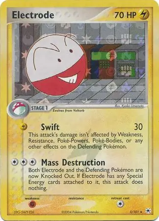 5/101 Electrode HL Rare Holo Reverse Holo