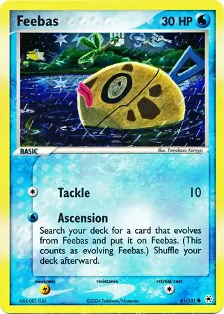 61/101 Feebas HL Common Reverse Holo