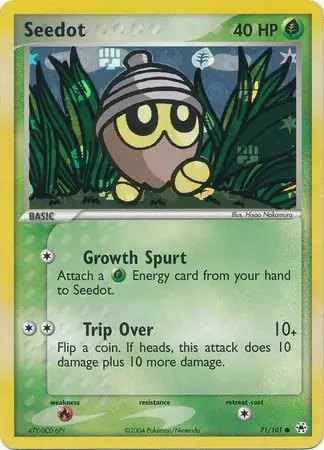 71/101 Seedot HL Common Reverse Holo