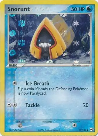73/101 Snorunt HL Common Reverse Holo