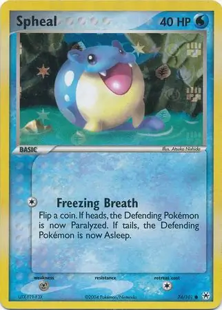 74/101 Spheal HL Common Reverse Holo