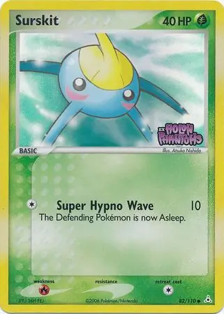 82/110 Surskit HP Common Reverse Holo