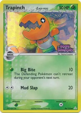 84/110 Trapinch δ HP Common Reverse Holo