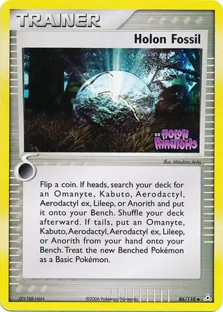 86/110 Holon Fossil HP Uncommon Reverse Holo