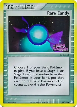 Rare Candy 90/110 3 EX HOLON PHANTOMS UNCOMMON REVERSE HOLO PTCG