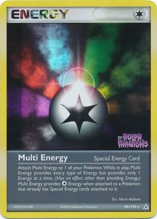 96/110 Multi Energy HP Rare Reverse Holo