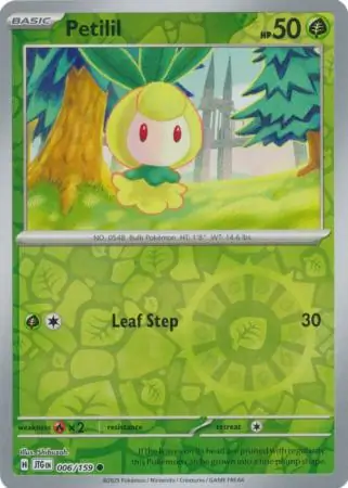 Petilil Journey Together 006/159 Common Reverse Holo