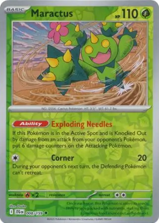 Maractus Journey Together 008/159 Uncommon Reverse Holo