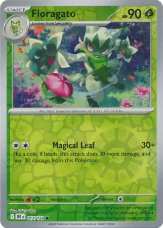 Floragato Journey Together 017/159 Common Reverse Holo