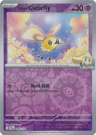 Lillie's Cutiefly Journey Together 066/159 Common Reverse Holo