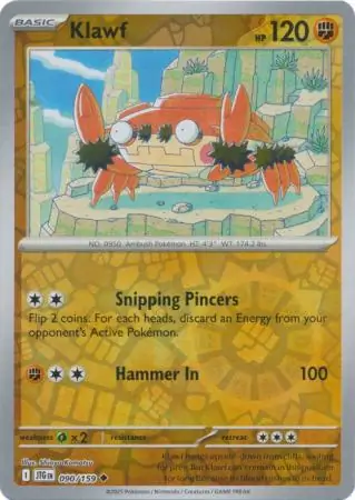 Klawf Journey Together 090/159 Uncommon Reverse Holo