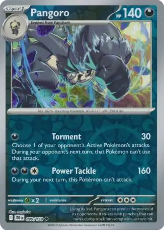 Pangoro Journey Together 099/159 Uncommon Reverse Holo