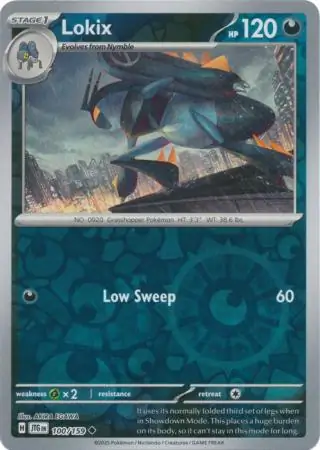 Lokix Journey Together 100/159 Uncommon Reverse Holo