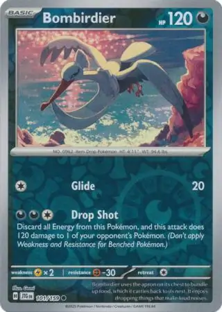 Bombirdier Journey Together 101/159 Common Reverse Holo
