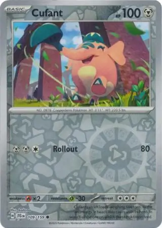 Cufant Journey Together 109/159 Common Reverse Holo