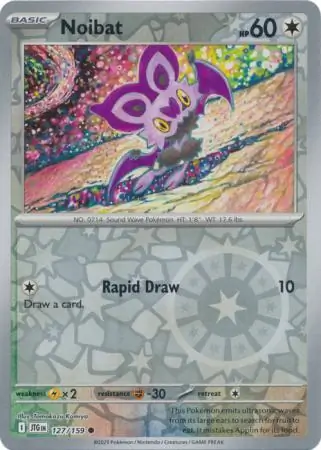 Noibat Journey Together 127/159 Common Reverse Holo