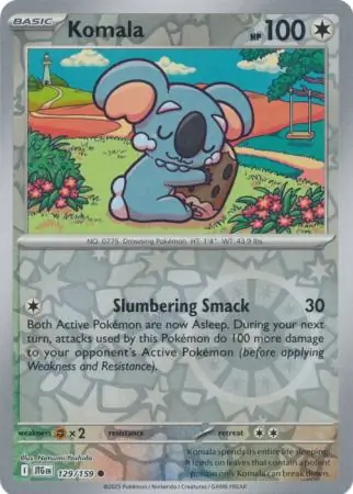 Komala Journey Together 129/159 Common Reverse Holo