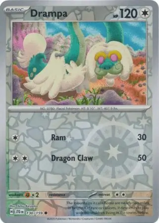 Drampa Journey Together 130/159 Common Reverse Holo