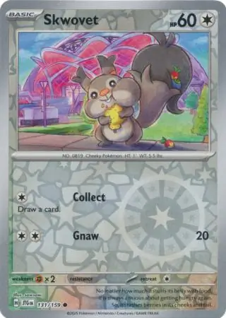 Skwovet Journey Together 131/159 Common Reverse Holo
