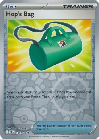 Hop's Bag Journey Together 147/159 Uncommon Reverse Holo