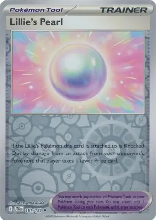 Lillie's Pearl Journey Together 151/159 Uncommon Reverse Holo