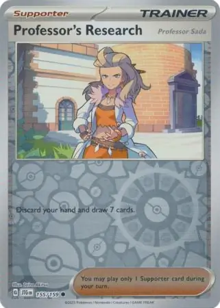 Professor's Research [Professor Sada] Journey Together 155/159 Common Reverse Holo