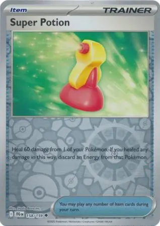 Super Potion Journey Together 158/159 Uncommon Reverse Holo