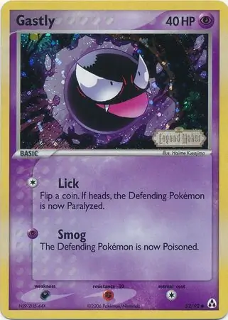 52/92 Gastly LM Common Reverse Holo
