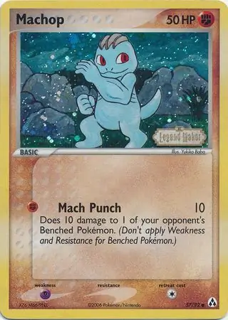 Machop Legend Maker 57/92 Common Reverse Holo