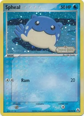 65/92 Spheal LM Common Reverse Holo