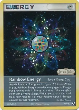 81/92 Rainbow Energy LM Rare Reverse Holo