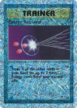 107/110 Energy Retrieval LC Uncommon Reverse Holo