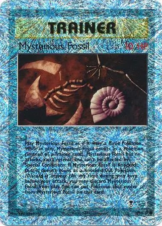 109/110 Mysterious Fossil LC Common Reverse Holo