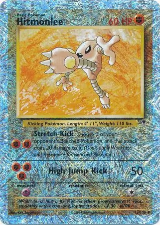 Hitmonlee Legendary Collection 13/110 Rare Holo Reverse Holo