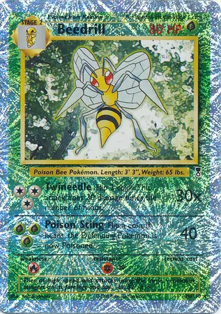 20/110 Beedrill LC Rare Reverse Holo