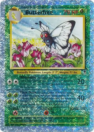 21/110 Butterfree LC Rare Reverse Holo