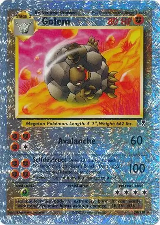 24/110 Golem LC Rare Reverse Holo