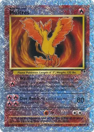 30/110 Moltres LC Rare Reverse Holo