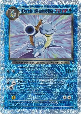 4/110 Dark Blastoise LC Rare Holo Reverse Holo