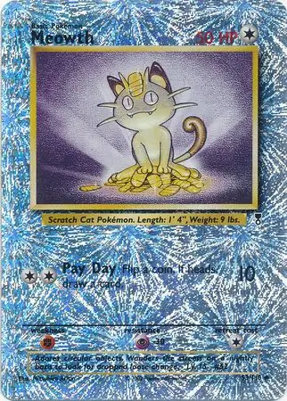 53/110 Meowth LC Uncommon Reverse Holo