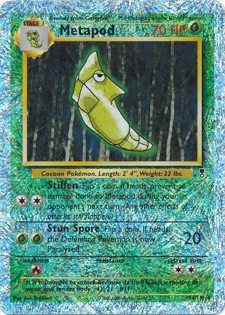 54/110 Metapod LC Uncommon Reverse Holo