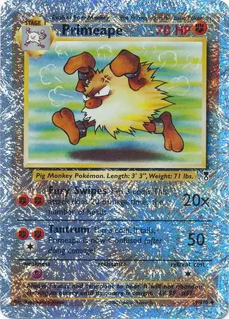 59/110 Primeape LC Uncommon Reverse Holo