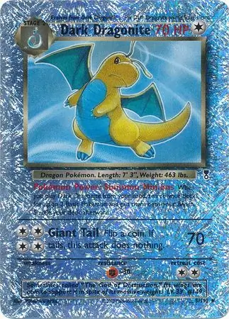 5/110 Dark Dragonite LC Rare Holo Reverse Holo