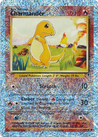 70/110 Charmander LC Common Reverse Holo