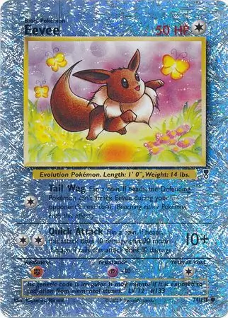 74/110 Eevee LC Common Reverse Holo
