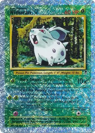 82/110 Nidoran♀ LC Common Reverse Holo