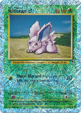 83/110 Nidoran♂ LC Common Reverse Holo