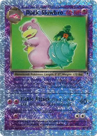 8/110 Dark Slowbro LC Rare Holo Reverse Holo